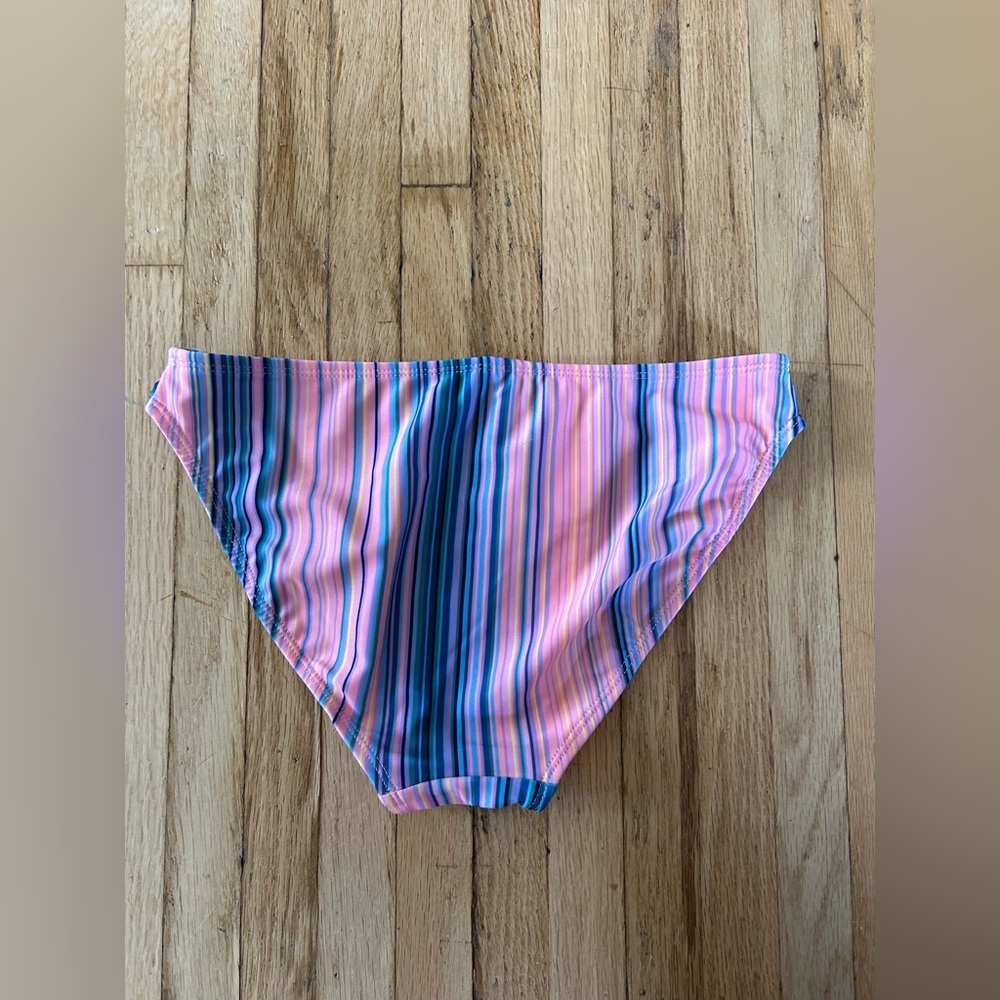 George Multicolor Striped Bikini Bottom - Picture 4 of 5